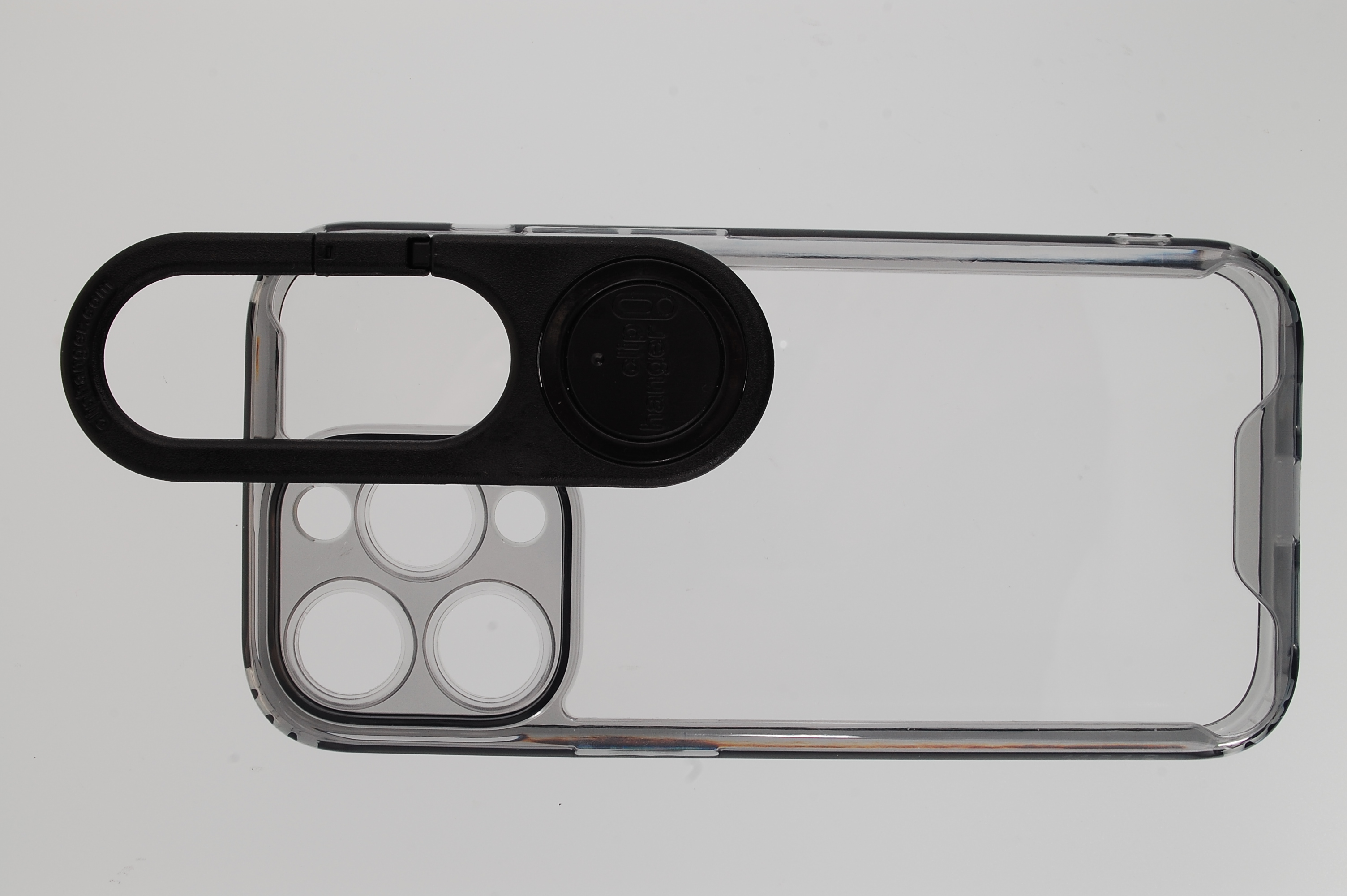 Pro Case - Apple iPhone 15 Pro Clear with Air cushion corners and smoke edges