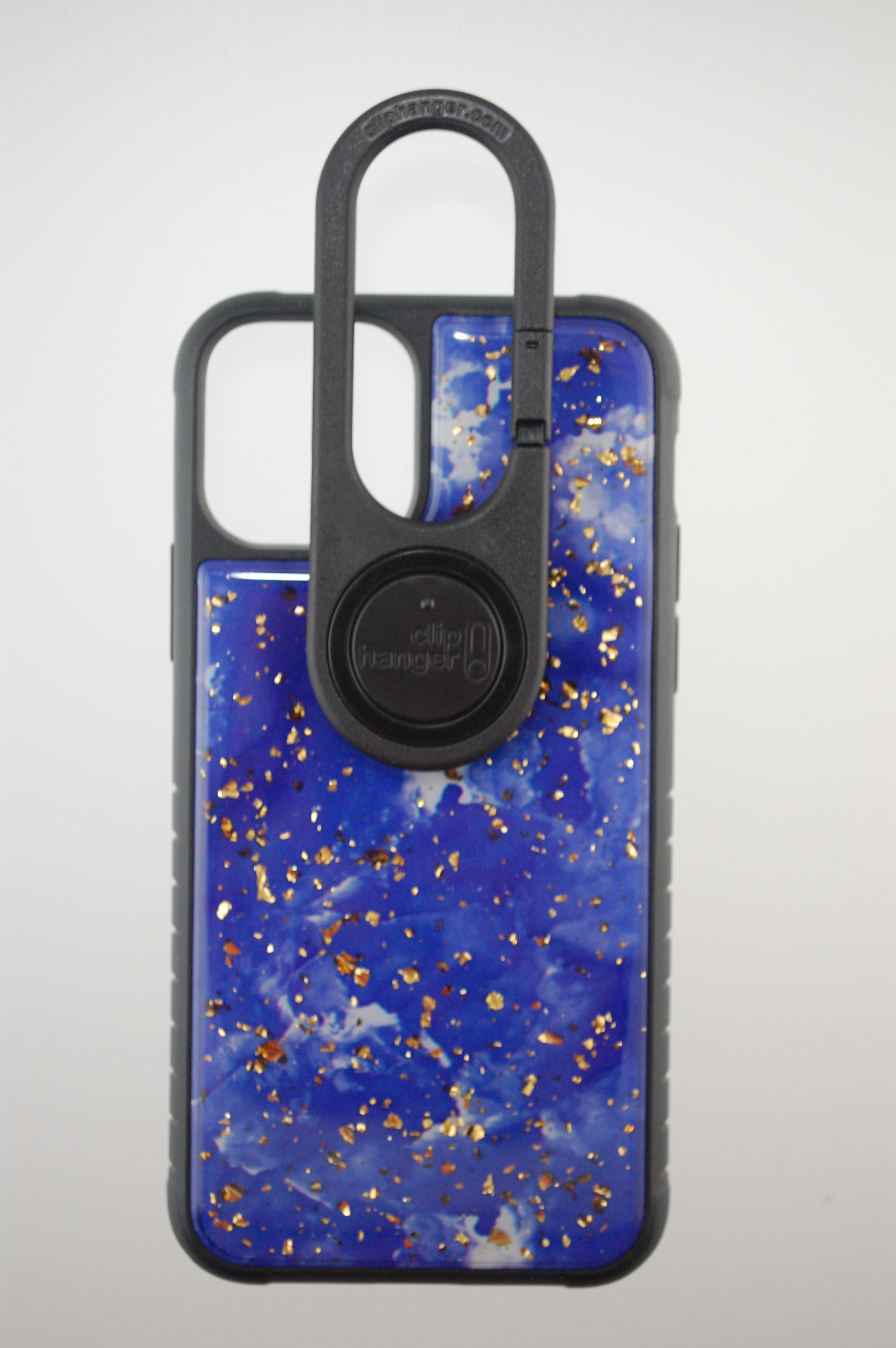 Pro Case - Apple iPhone 11 Pro Purple Marble finish with glimmering Gold flakes