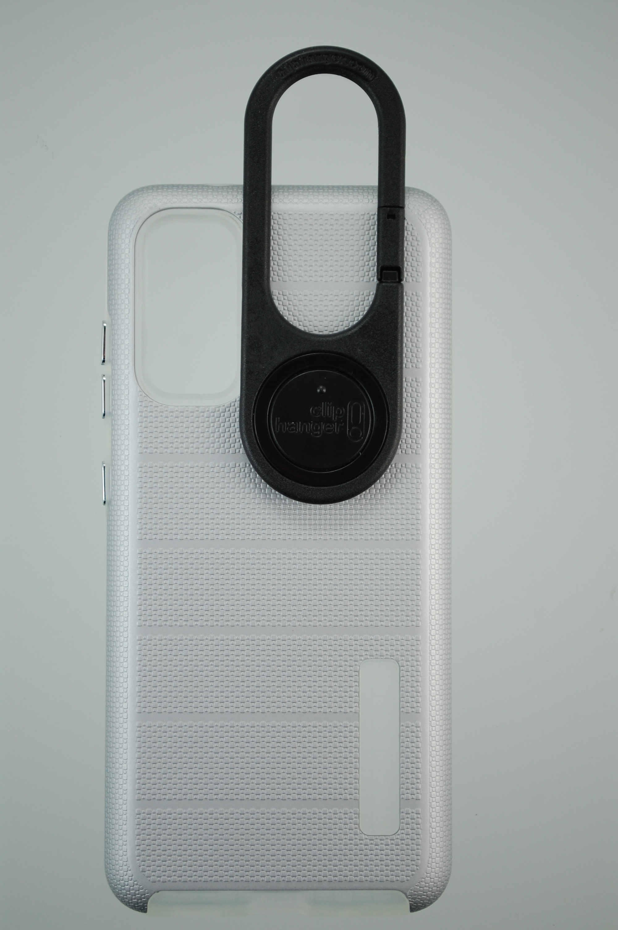 Pro Case - Samsung GalaxyS20 Silver Rubber finish with Clear Liner