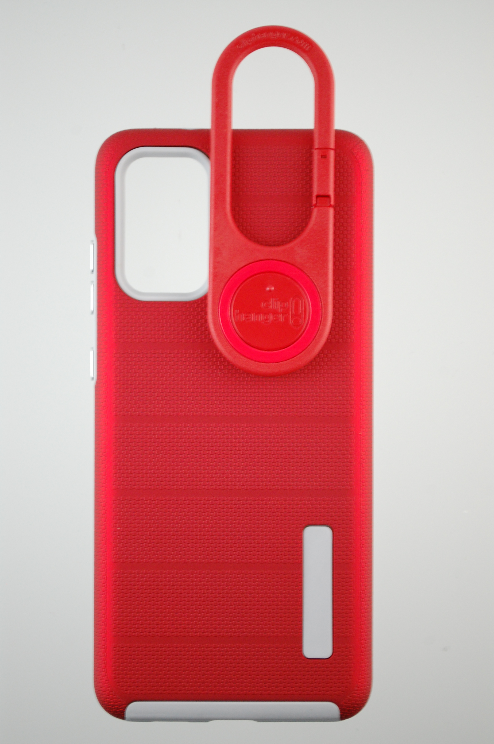 Pro Case - Samsung GalaxyS20 Plus Red Rubber finish with Grey Liner