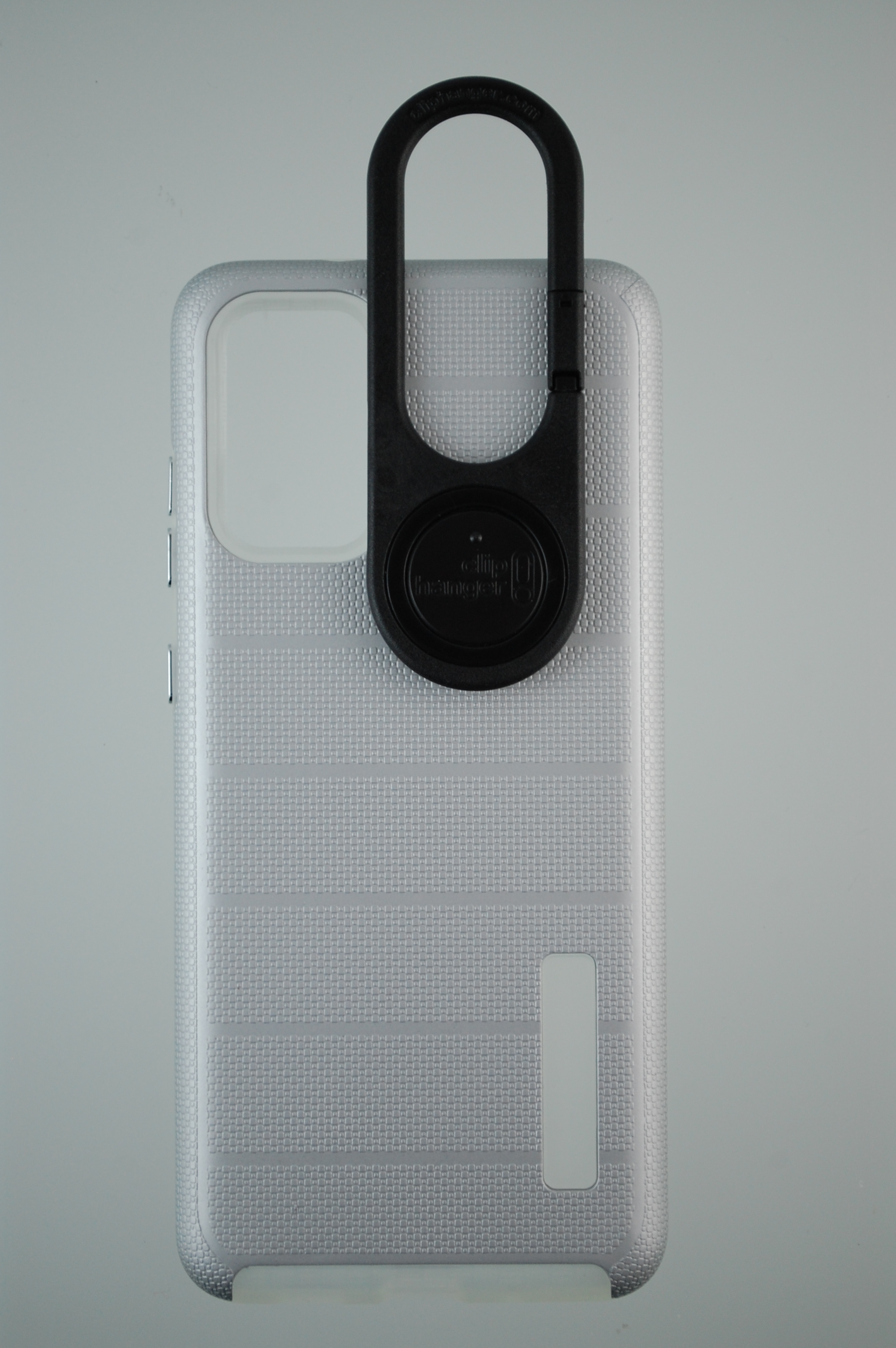 Pro Case - Samsung GalaxyS20 Plus Silver Rubber finish with Clear Liner