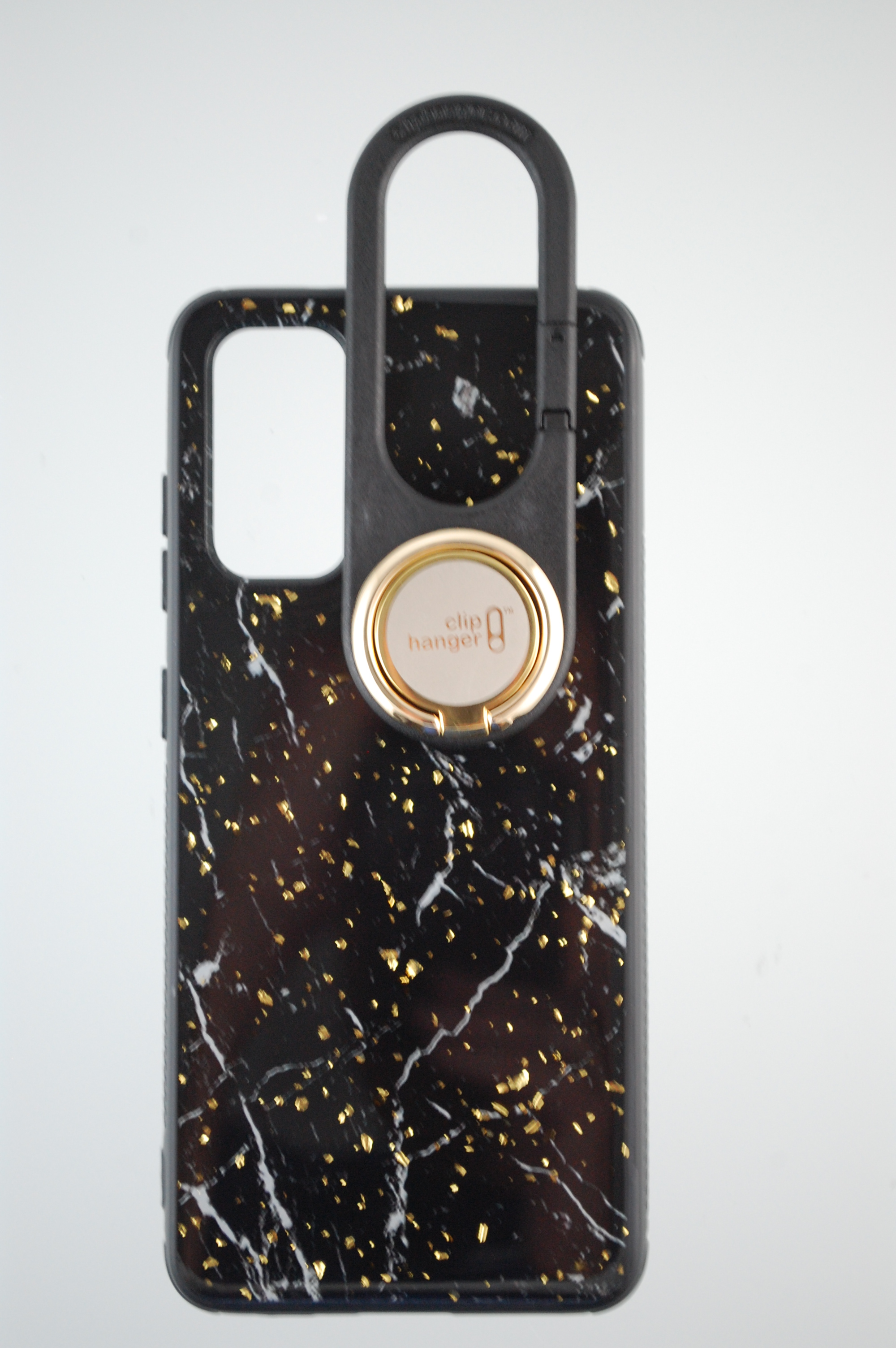 Pro Case - Samsung GalaxyS20 Plus Black Marble with Gold Flakes