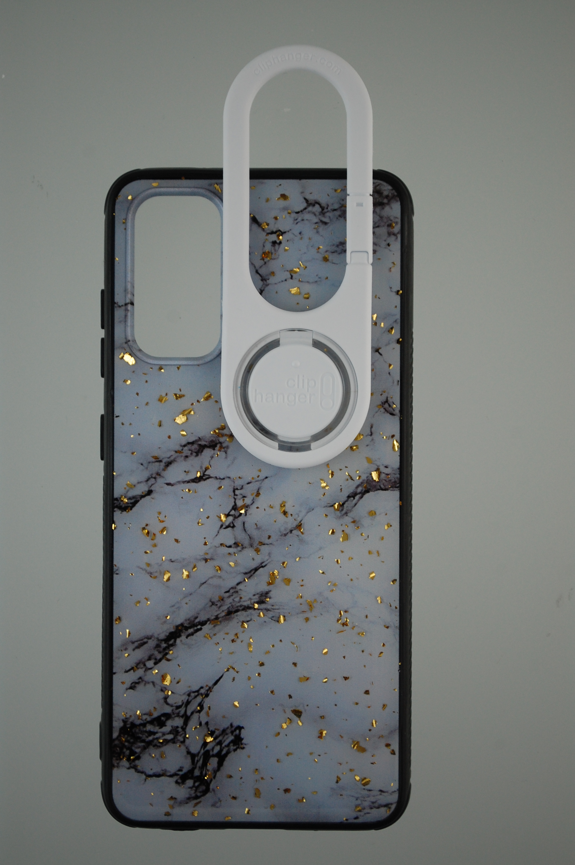 Pro Case - Samsung GalaxyS20 Plus White Marble with Gold Flakes