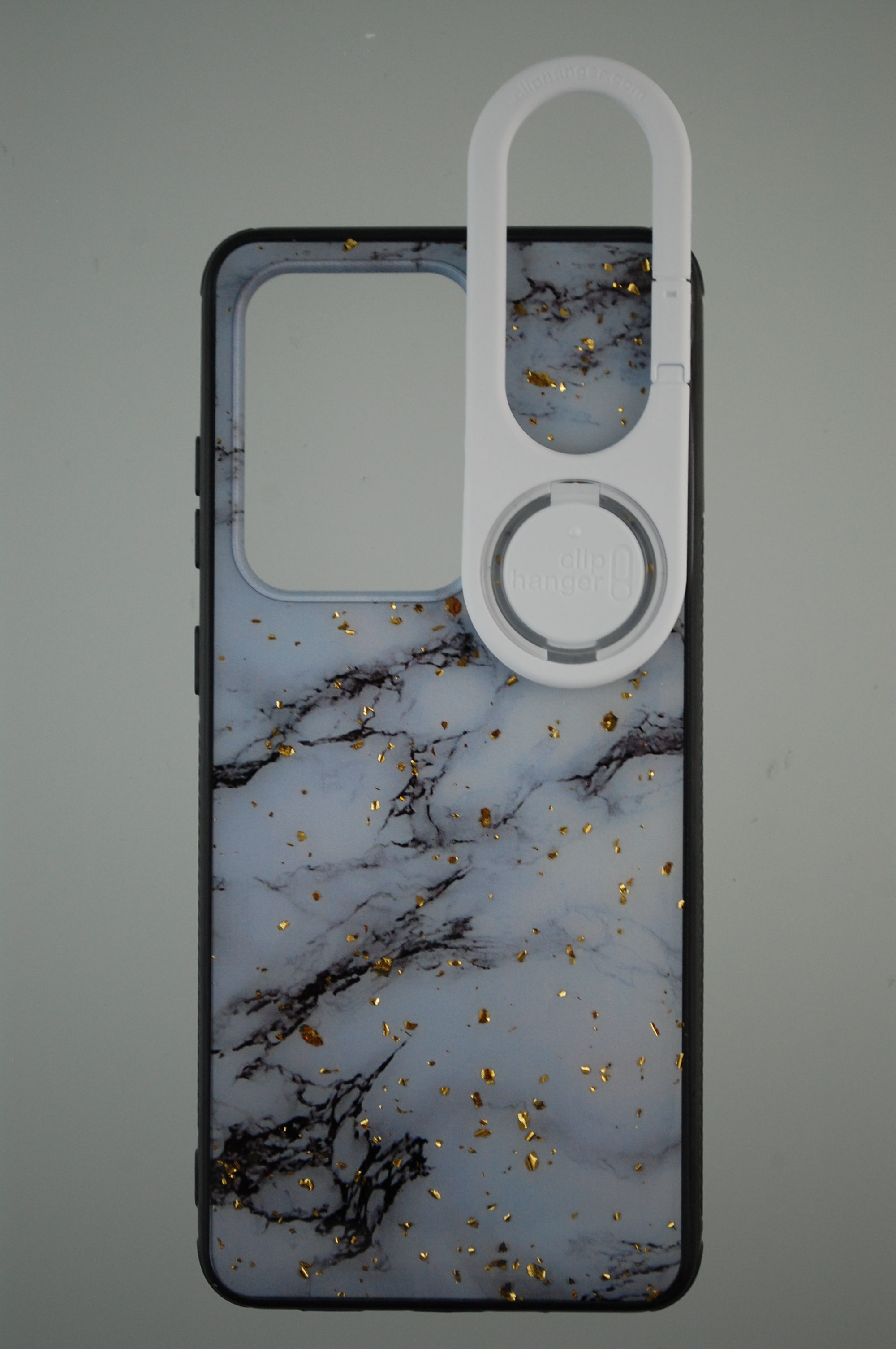 Pro Case - Samsung GalaxyS20 Ultra 5G White Marble with Gold Flakes