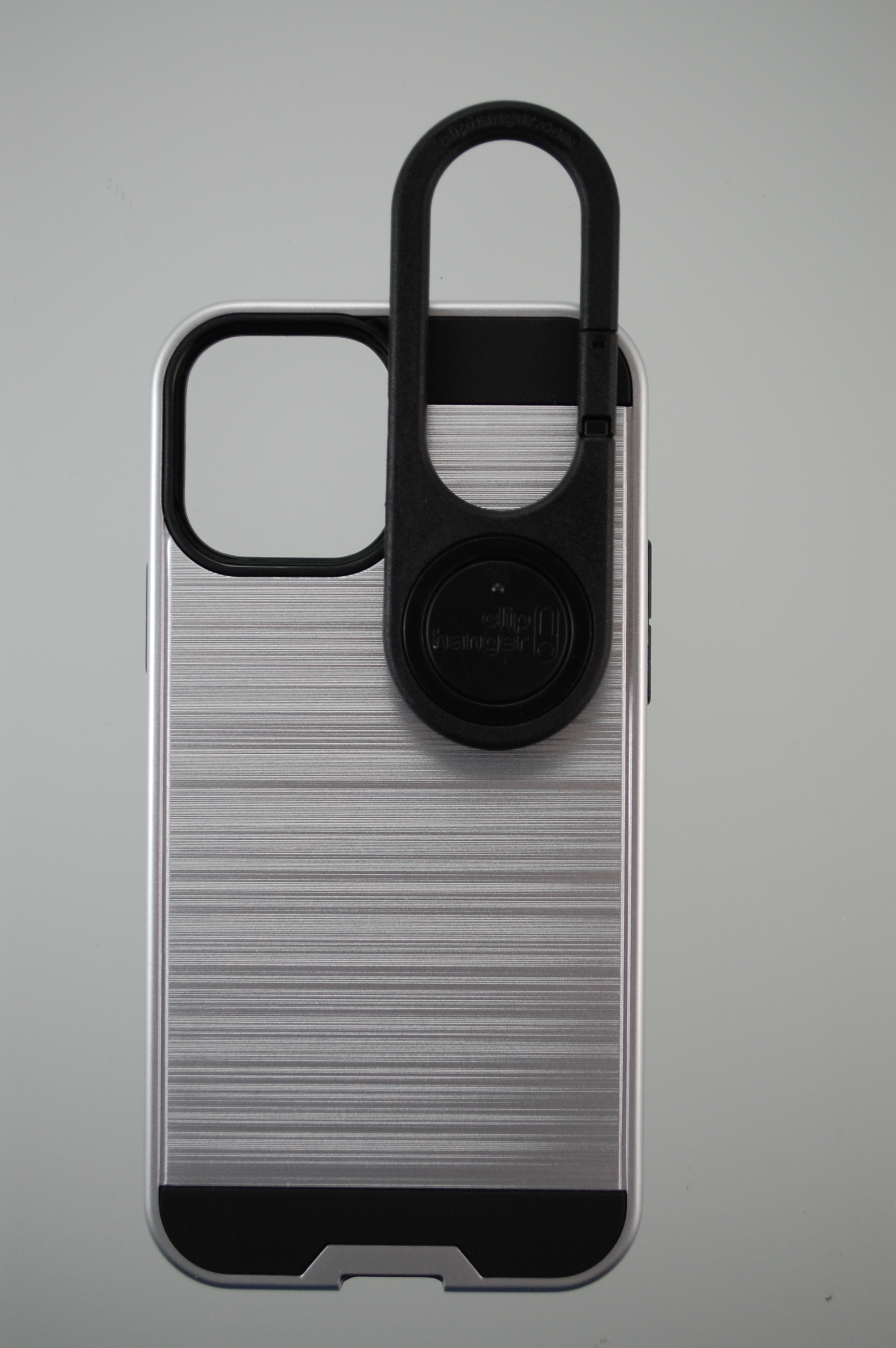 Pro Case - Apple iPhone 12/12 Pro Brushed Silver Two Tone