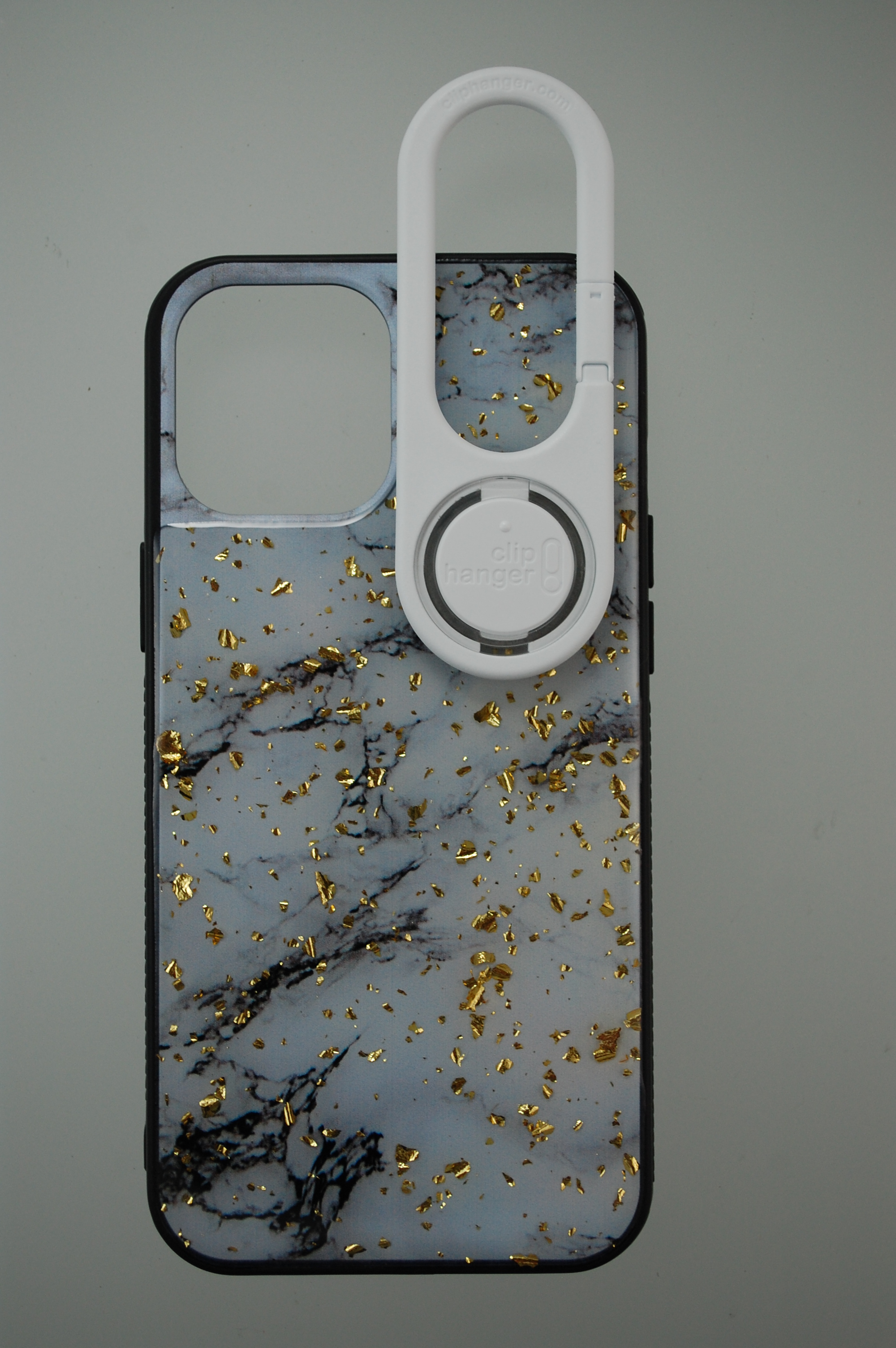 Pro Case - Apple iPhone 12 Pro Max White Marble with Gold Flakes