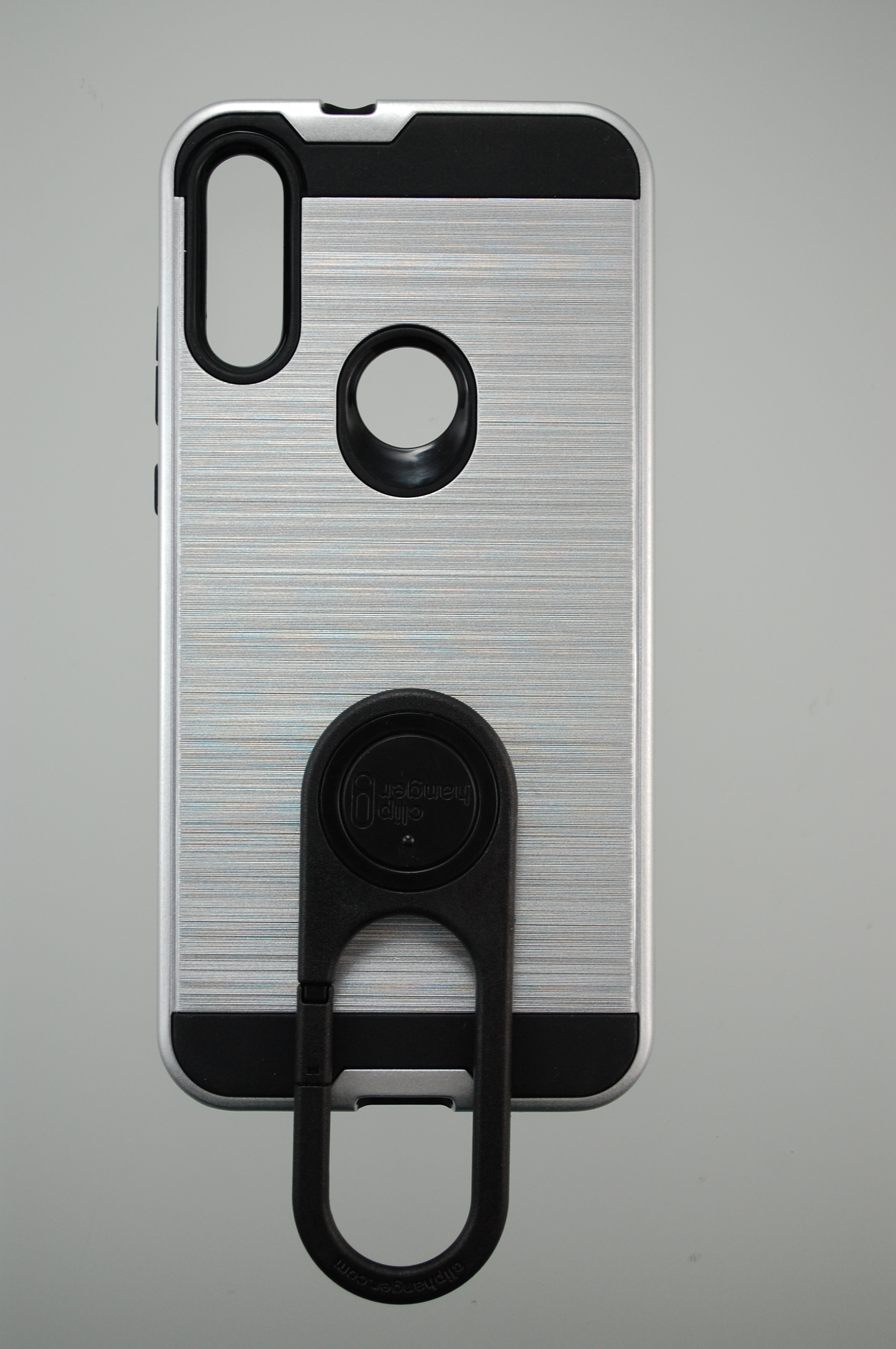 Pro Case - Motorola Moto E (2020) Brushed Silver Two Tone