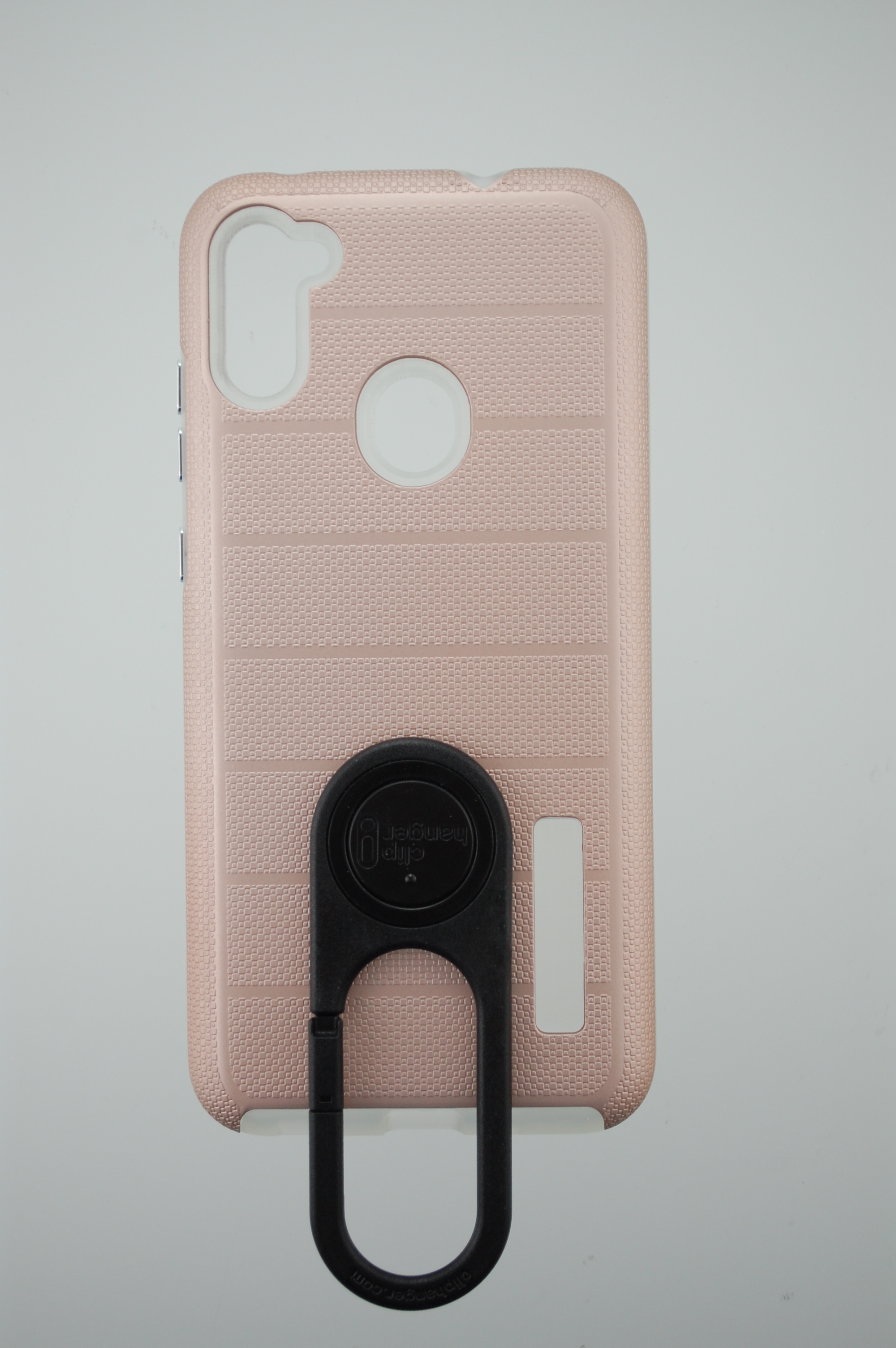 Pro Case - Samsung Galaxy A11 Shockproof Rose Gold Rubberized Finish w/Translucent TPU Liner