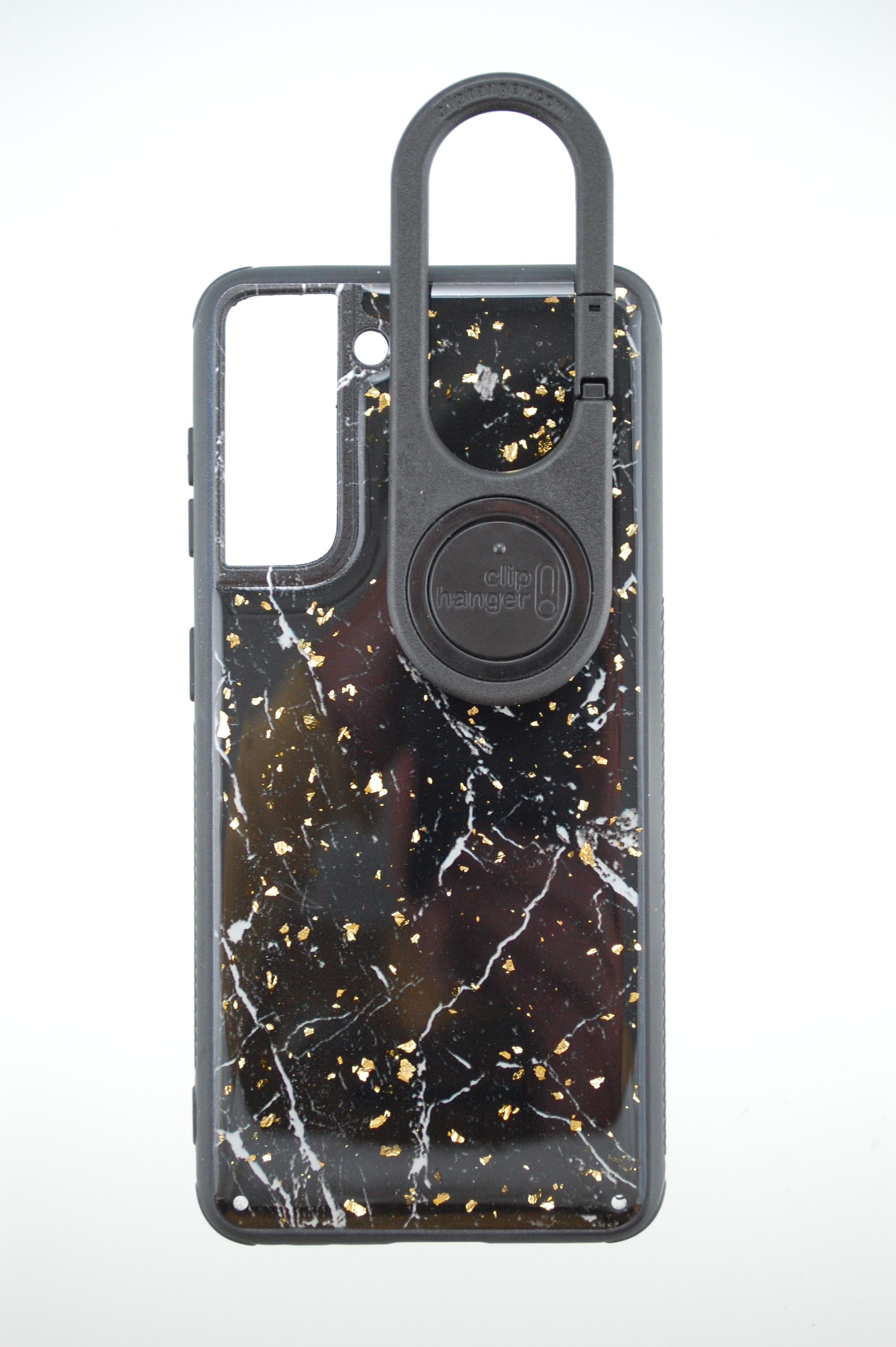 Pro Case - Samsung GalaxyS21 Black Marble with Gold Flakes