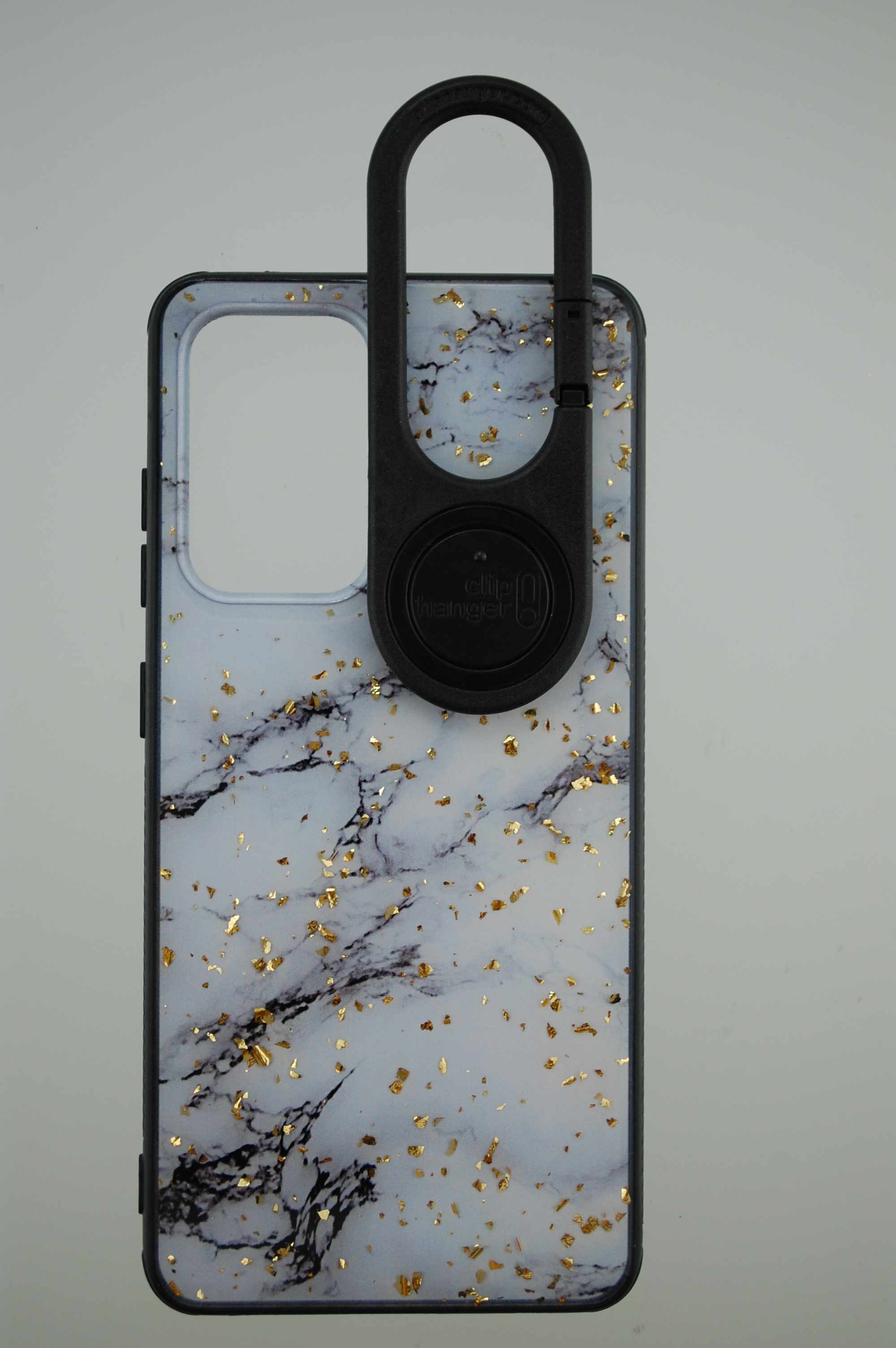 Pro Case - Samsung Galaxy A52 White Marble with Gold Flakes