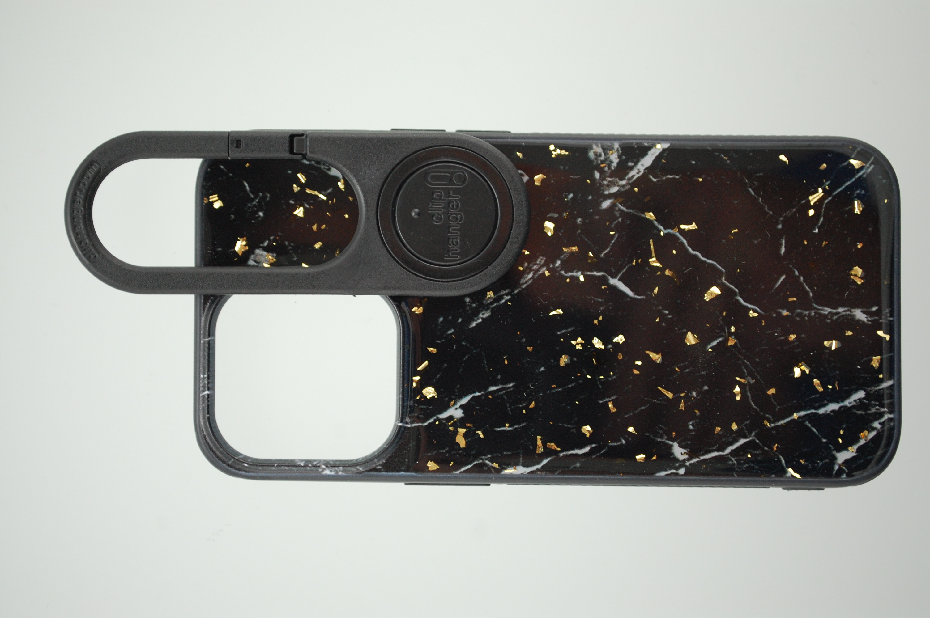 Pro Case - Apple iPhone 13 Pro Black Marble with Gold Flakes