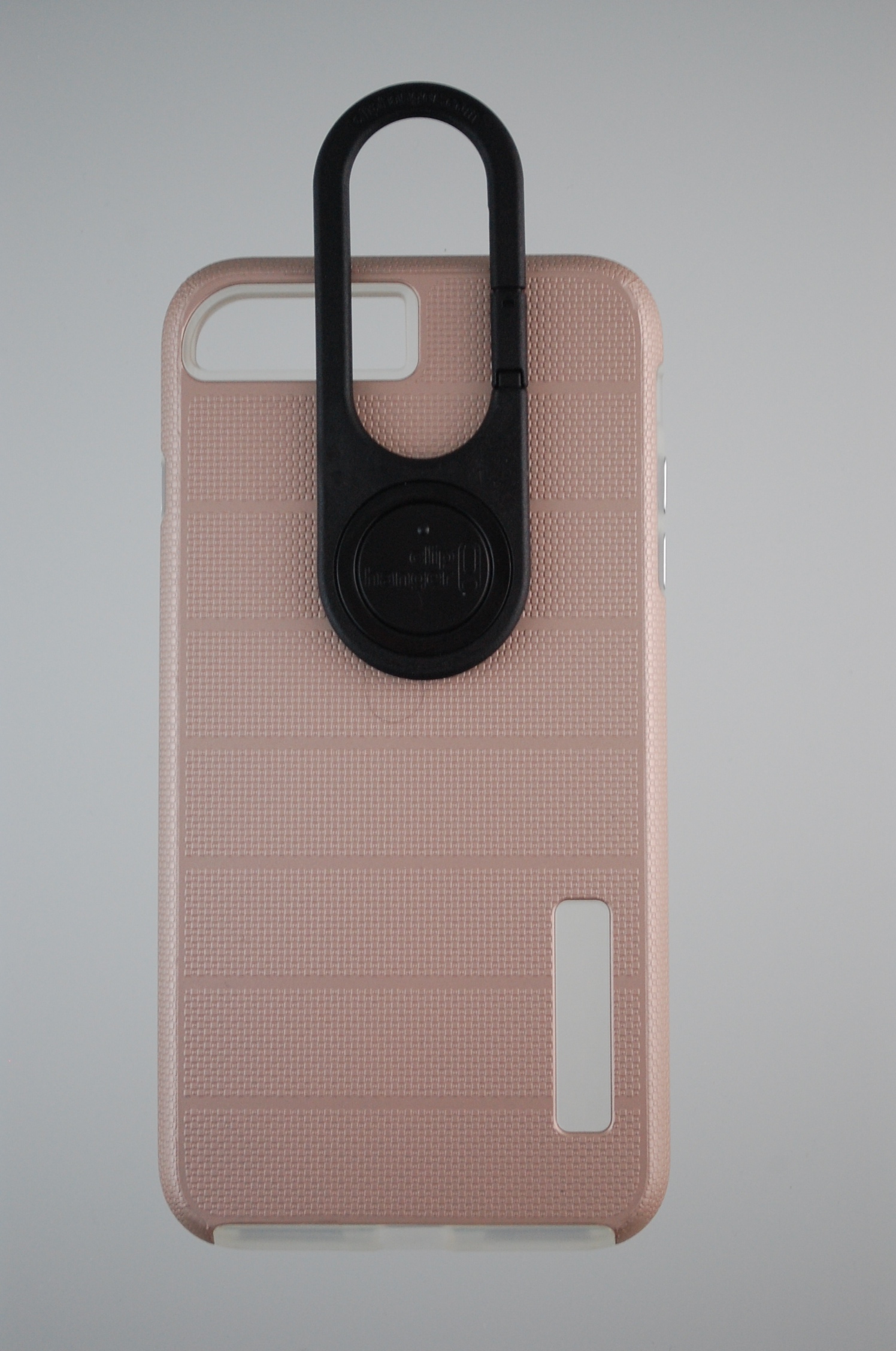 Pro Case - Apple iPhone 8 Plus or 7 Plus Shockproof Rose Gold Rubberized Finish