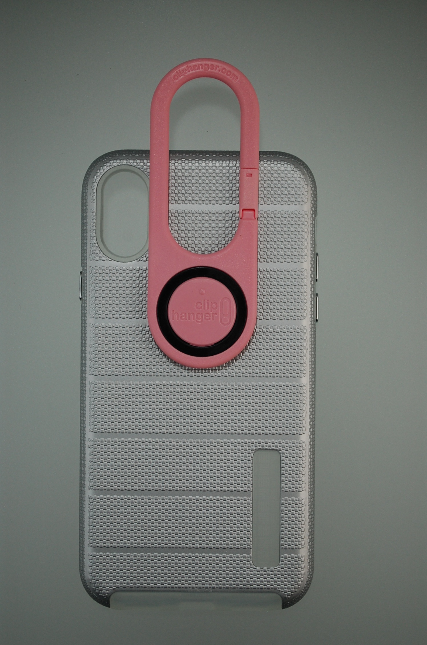 Pro Case - Apple iPhone X, XS Shockproof Silver Rubber Finish with Translucent Liner