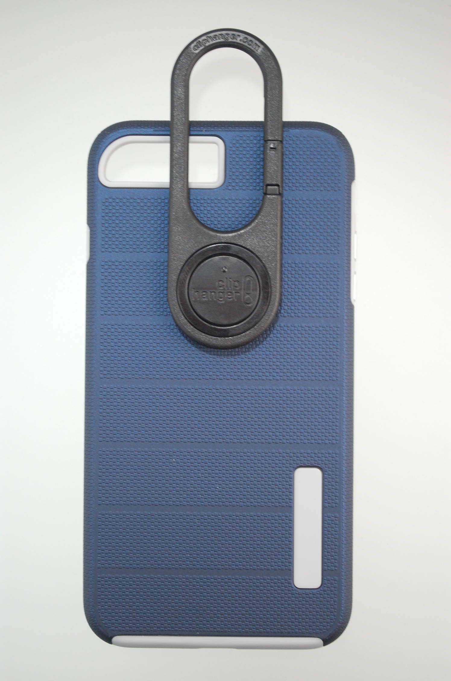 Pro Case - Apple iPhone 8 Plus or 7 Plus Blue Rubber finish with Grey Liner