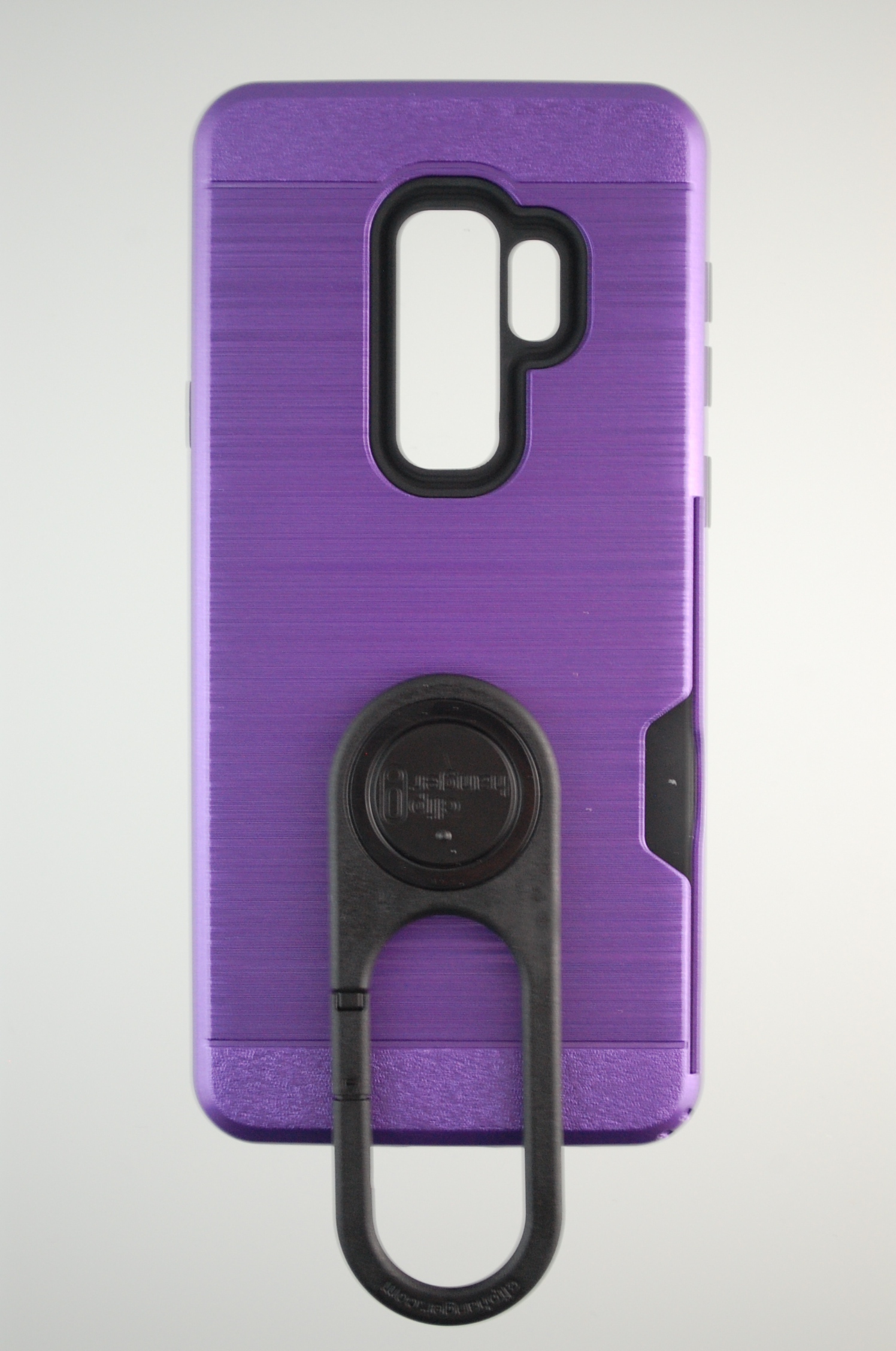 Pro Case - Samsung Galaxy S9 Plus Brushed Dark Purple with Card Holder