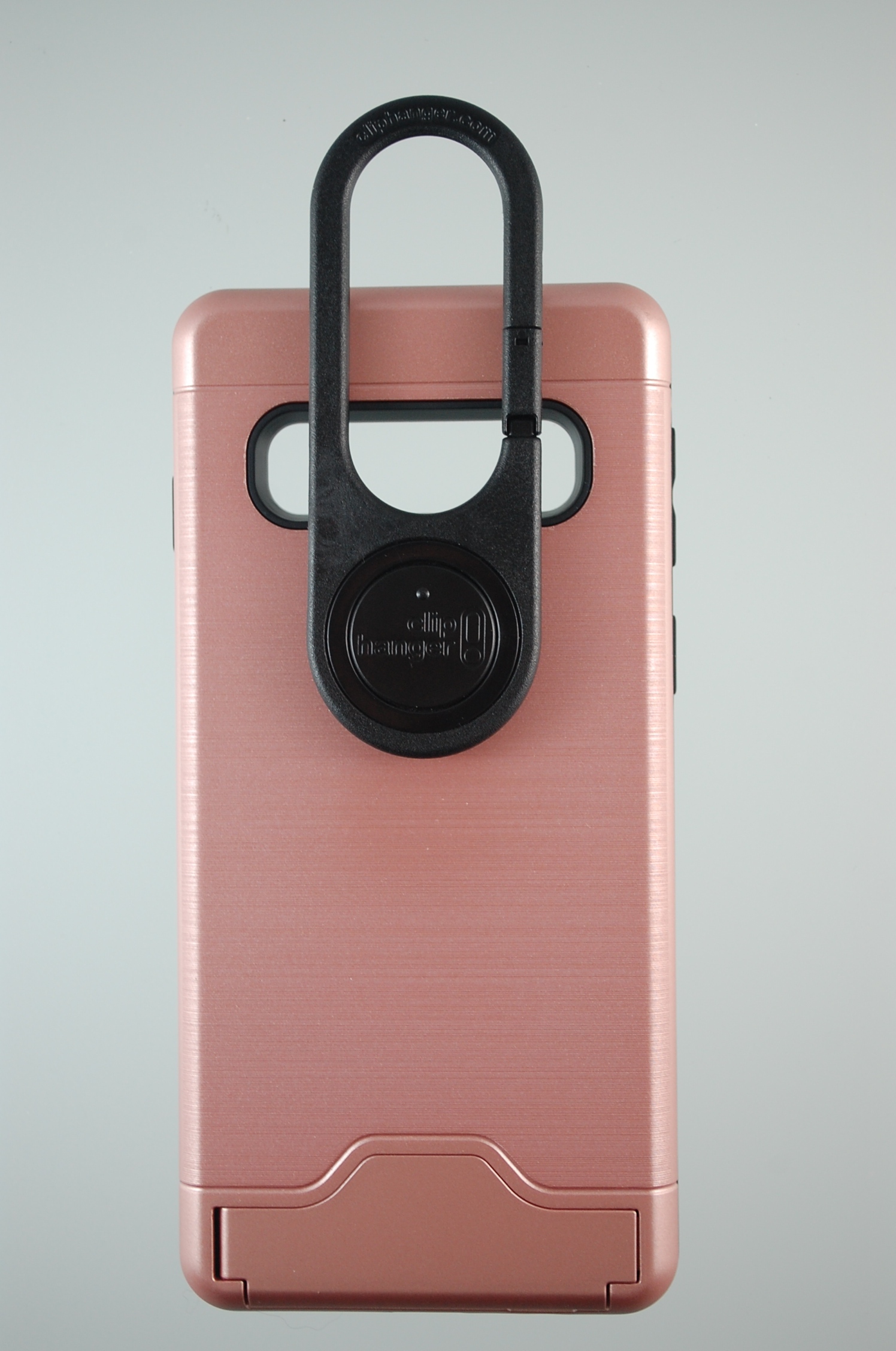 Pro Case - Samsung GalaxyS10 Brushed Rose Gold with Card holder and Kick stand