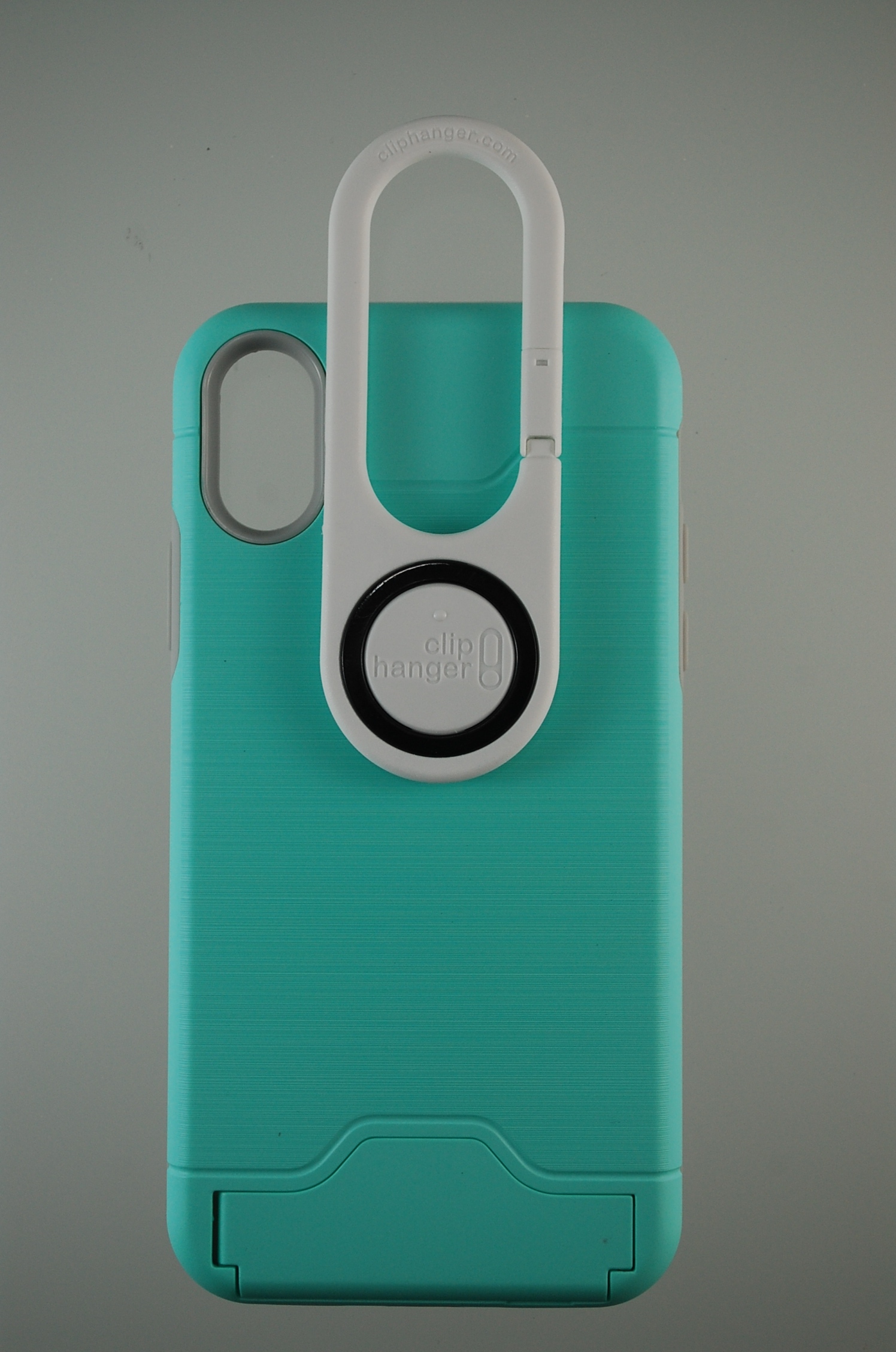 Pro Case - Apple iPhone X, XS Brushed Mint with Card holder and Kick Stand