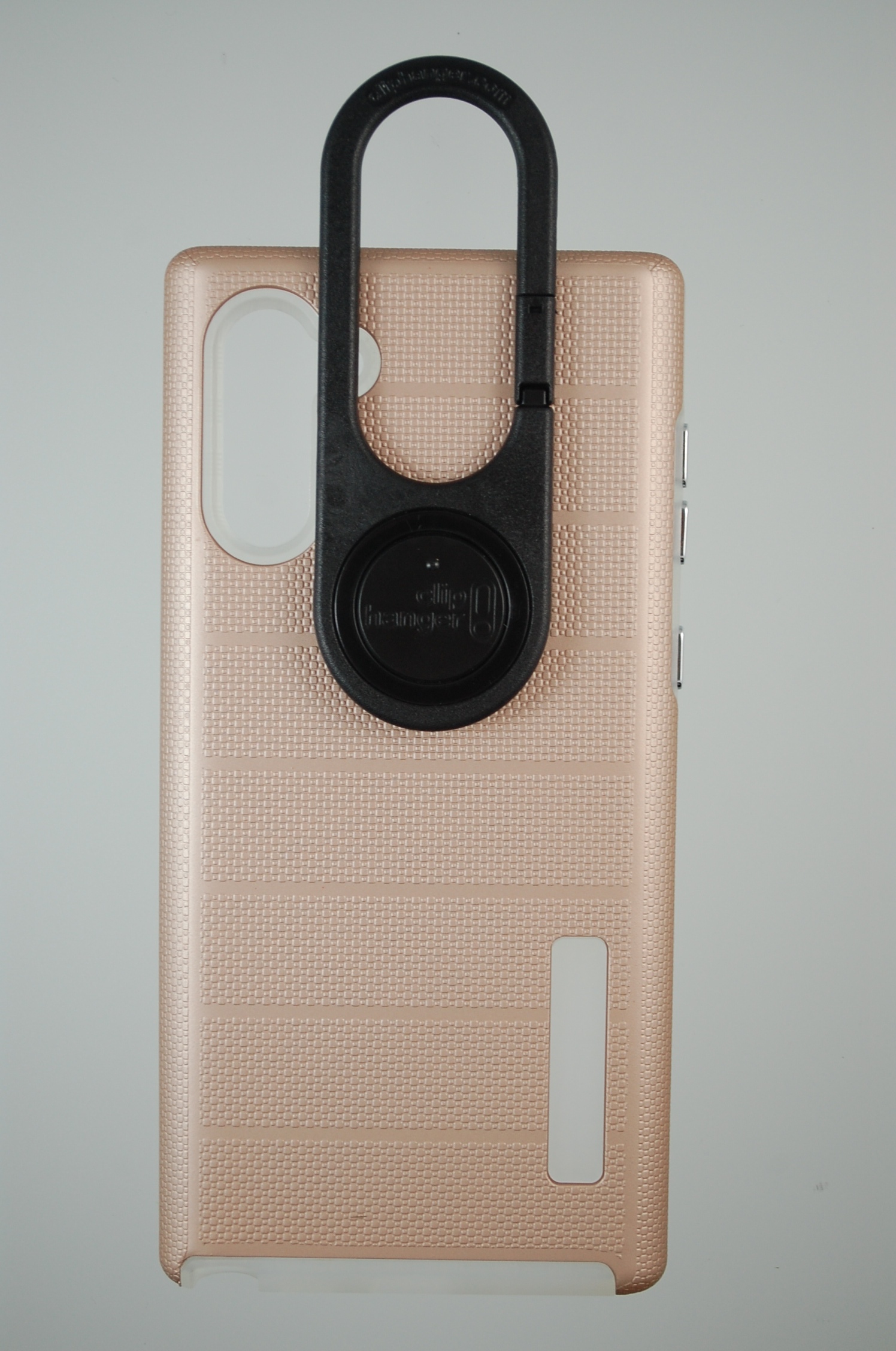 Pro Case - Samsung Galaxy Note10 Rose Gold Rubber Finish with ShockProof Translucent Liner
